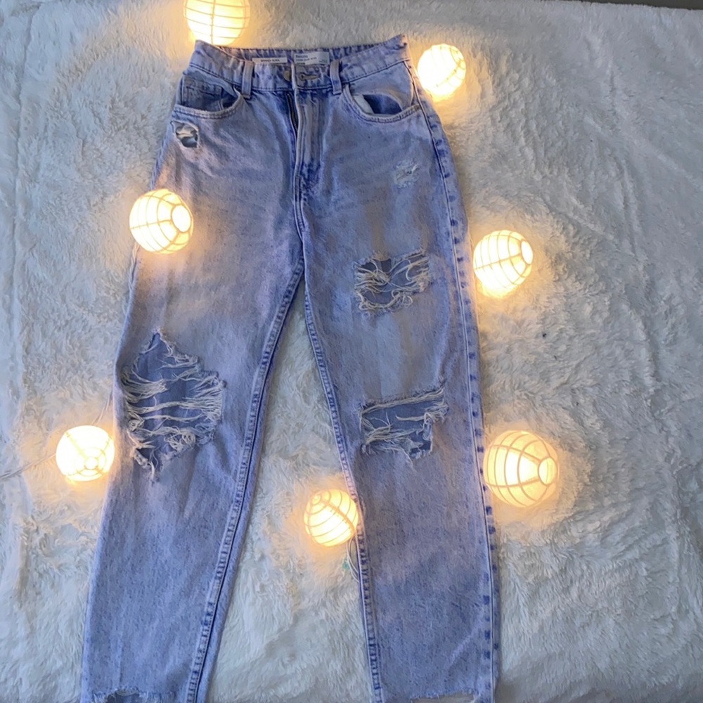 Bershka brand, size 02, light blue.💙